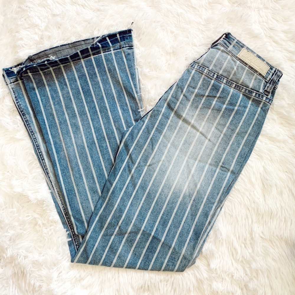 Rock N Roll Denim High Rise Trouser